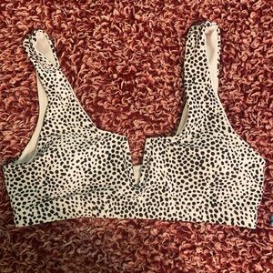 Dalmatian print shein top